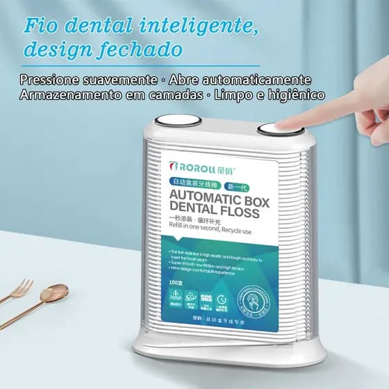 Kit com 50/100/150/200/Unidades de Fio Dental Formato de Arco Ultra Fino para uma  para limpeza bucal