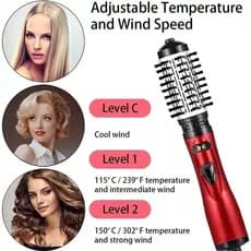 Escova Secadora Elétrica Giratoria Alisadora Modeladora 3in1 220V