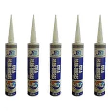 Kit 5 Cola Adesivo Parabrisa Vidros Pu55 Tubo Jb 430g