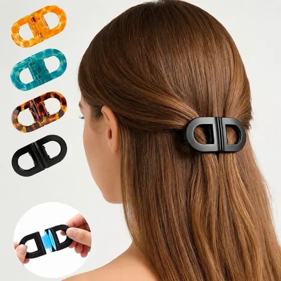 Grampo De Cabelo Magnético Inteligente Invisível Forte Segurar Acessório De Estilo Grosso Presente Para Mulheres