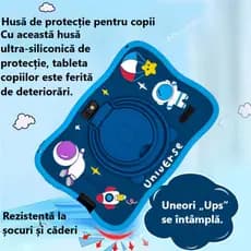 Tablet Infantil Android Q8 7 Polegadas Quad Core 16GB 8GB RAM Wi-Fi 5G Bluetooth 5.0 Resistente