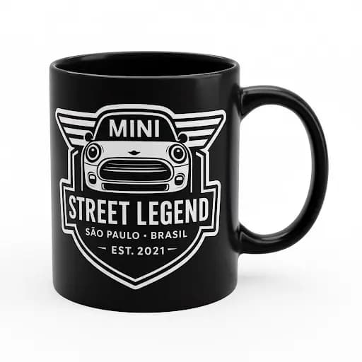 Caneca MINI Street Legend – O Presente Perfeito para Entusiastas ☕️🚗
