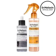[Dr.Melaxin Oficial] Duo de Peeling Corporal e Facial - Ampola de Peeling de Arroz Brilhante Esfoliante Suave Cuidado da