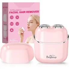 Removedor de Pelos Faciais Brightup Mini para Mulheres, Aparelho de Barbear/Razor Facial Indolor, à Prova d'Água IPX7, R
