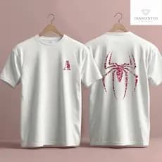 Camiseta estampa de beijo Inicial namorado blusa personalizada envio hoje super rapido