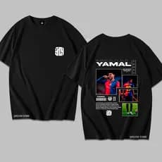 Camiseta Camisa Lamine Yamal 19 Streetwear Exclusiva Unissex Algodão Premium Edição Store