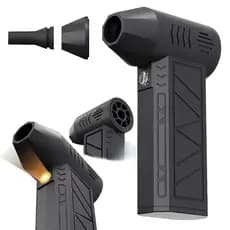 Soprador Turbo Jet Fan Recarregável com Luz LED Bico Magnético Qualidade Comprovada