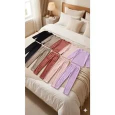 Conjunto Pijama Fleece Ultra Soft Premium Macio Quentinho Liso Inverno Frio Peluciado Top