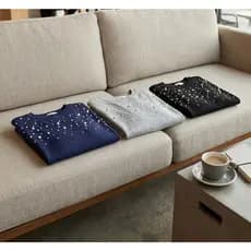 Moletinho Pérola Premium Confortável Casual Algodão Caimento Perfeito Outono Inverno Feminino