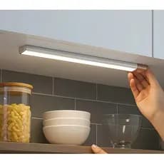 Luminária LED Barra Recarregável USB - Sem Fio Versátil para Parede Armário Cozinha e Banheiro - LED para quarto