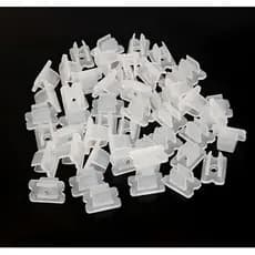 Kit 20 Presilhas Fixação P/ Neon Led Flexível 12x6mm