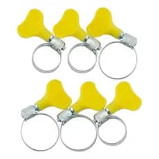 Kit De 6 Abraçadeiras Aço Com Borboleta Para Mangueira Braçadeira Startools