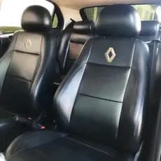 Capa Para Banco Automotivo Carro Couro Renault Proteção Impermeável