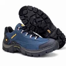 Bota Tênis Caterpillar em Couro Legitimo Original Adventure Conforto Palmilha em Gel