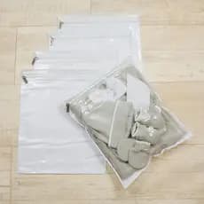 Kit 5 Saquinhos Maternidade Multiuso Organizadores Para Mala Viagens Impermeável