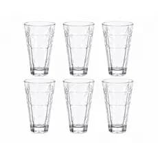 Jogo de 6 Copos 420ml DUMIAT – Elegância e Versatilidade para o Dia a Dia