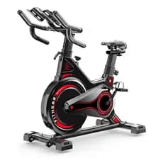 Bicicleta Spinning Ergométrica Adking Magnética Roda Inércia 13kg Vermelha Vermelho 127/220v