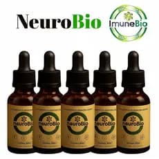 Kit 5 NeuroBio ? Memória  Foco e Concentração - 30 ML