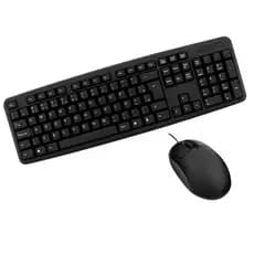 Kit teclado mouse office usb pc notebook garantia macio