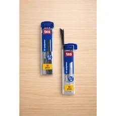 Grafite Tris HiPoly 0.7mm 2B – Refil para Lapiseira com 12 Minas | Escrita Suave