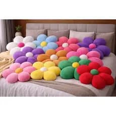Almofada Decorativa Margarida - Conforto Floral e Versatilidade em Cores Vibrantes