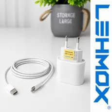 Carregador USB-C 25W Tipo C com Cabo PD Rápido Compatível Android Samsung e IOS