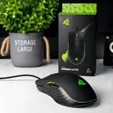 Mouse Gamer RGB USB 4800 DPI 7 Botões Ergonômico Alta Precisão para PC Notebook Gamer e Console