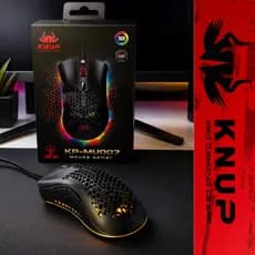 Mouse Gamer Colmeia RGB 7200 DPI KP-MU007 7 Botões Macro USB Alta Precisão Gamer