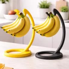 Suporte Mesa Fruteira Gancho para Pendurar Bananas Multiuso