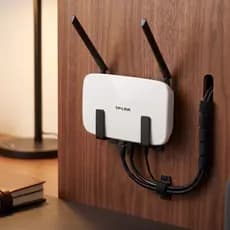 Suporte Roteador Parede Sem Furo Fita 3M Universal Organizador WiFi Modem