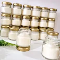 Kit com 10- 20- 30- 40 - Mini Velas Aromáticas - SEM ADESIVO - Lembrancinhas, Eventos, Casamentos