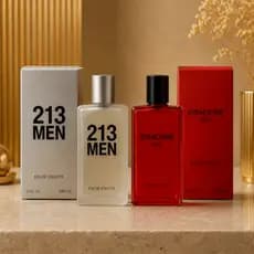 Perfume Masculino Kit Presente Dia dos Pais com 2 Unidades 100ml Estilo e Sofisticação