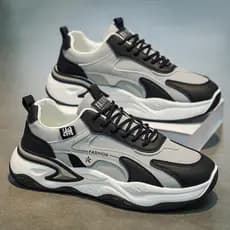 Sapatos casuais masculinos 2026 novo estilo impermeável leve juventude All-Match tênis de corrida