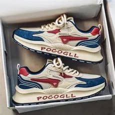 Sapatos masculinos de malha papai inverno respirável sola grossa aumentada calçados esportivos casuais diários