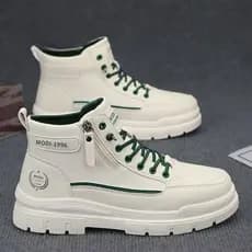 2026 inverno Martin botas masculinas novo estilo de alta qualidade sola grossa aumentando botas gerais diariamente sapat