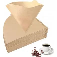 Filtro Papel para Café Barista 100 Unidades Alta Qualidade Cozinha Doméstica