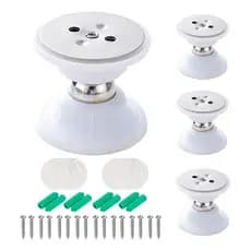 Kit 4 Prendedor Magnético Adesivo Porta Batedor Fixador Forte e Prático