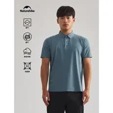 Norueguês caminhadas ao ar livre respirável de secagem rápida camiseta masculina 2026 verão novo estilo esportes solto c