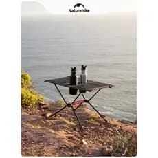 Naturehike Naturehike Ultra-leve mesa dobrável acampamento ao ar livre portátil ao ar livre beber chá liga de alumínio p