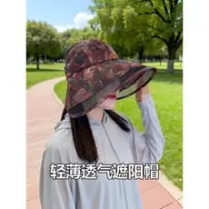 Verão leve respirável chapéu de sol feminino protetor solar Anti-ultravioleta 2026 novo estilo dobrável grande borda cap