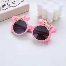 Crianças óculos de sol meninas polarizadas dos desenhos animados Minnie Mouse bebê óculos de sol Anti-ultravioleta bonit