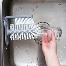Máquina de lavar copos, escova automática, ferramenta útil, escova elétrica preguiçosa, garrafa de leite, copo de água,