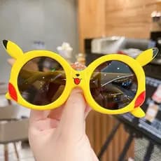 2026 novo estilo crianças dos desenhos animados Pikachu polarizado óculos de sol meninos meninas Anti-ultravioleta pára-