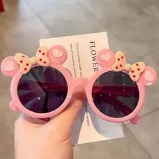 Crianças óculos de sol meninas polarizadas dos desenhos animados Mickey bebê óculos de sol Anti-ultravioleta bonito meni