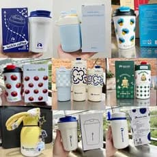Ru Xing novo estilo de aço inoxidável copo de café copo térmico armazenamento frio duplo copo portátil de alto valor est
