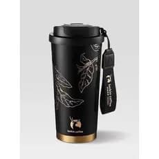 Ruixing xícara de café térmica copo dourado bebida dupla aço inoxidável High-End xícara de café copo térmico 520ml produ