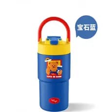 Ruixing Co-Branded Thermos Cup wiggle Co-Branded Whimsical Carry Cup Copo de aço inoxidável 520ml de alta aparência