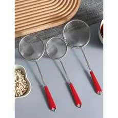 Filtro de suco de leite de soja em aço inoxidável, peneira de malha, filtro de cozinha doméstica, peneira de malha, colh