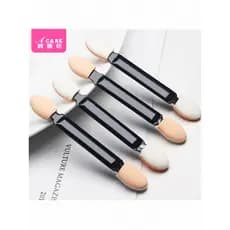 Pincel de sombra para os olhos/descartável A1zq801-Fácil de usar esponja de duas cabeças bastão de sombra Mini tamanho p
