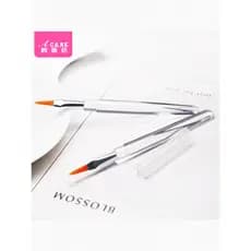 Pincel labial F1pq801-Mini batom transparente com tampa batom pincel de maquiagem portátil novo estilo ferramenta de maq